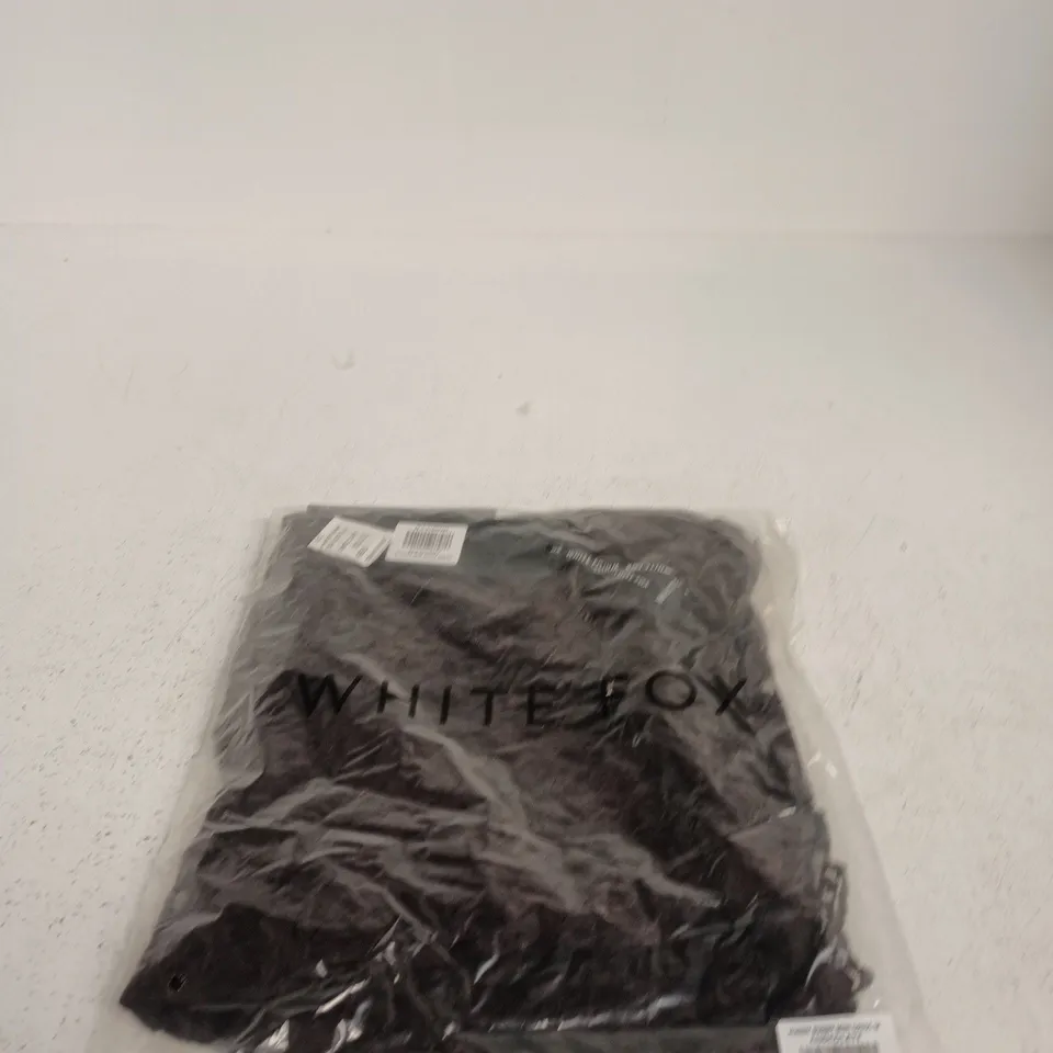 WHITE FOX HUNNY BUNNY MINI DRESS - CHOCOLATE, SIZE M