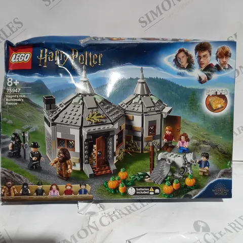 LEGO HARRY POTTER HAGRID'S HUT BUCKBEAK'S RESCUE