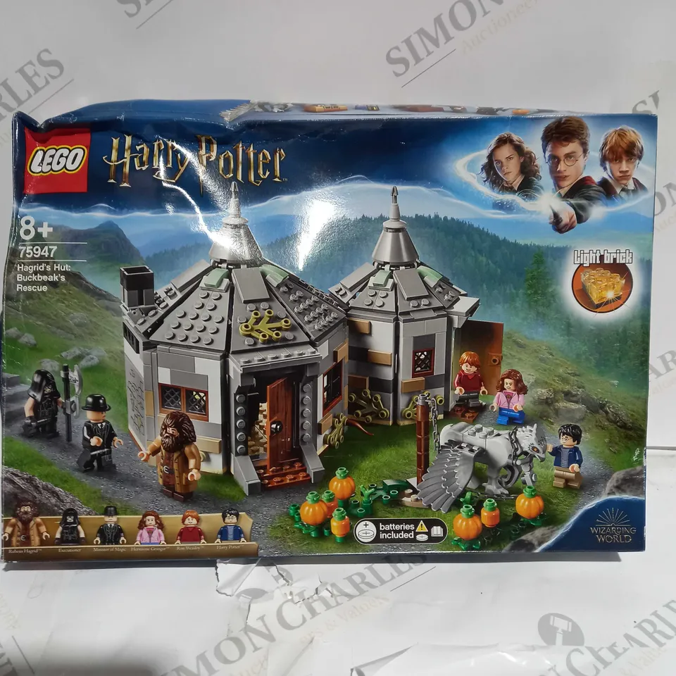 LEGO HARRY POTTER HAGRID'S HUT BUCKBEAK'S RESCUE