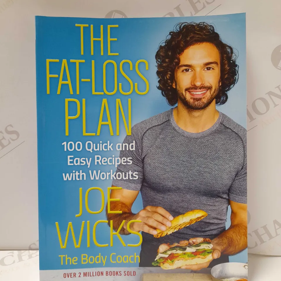 LOT OF APPROX 10 BRAND NEW JOE WICKS 'THE FAT LOSS PLAN' COOK BOOKS