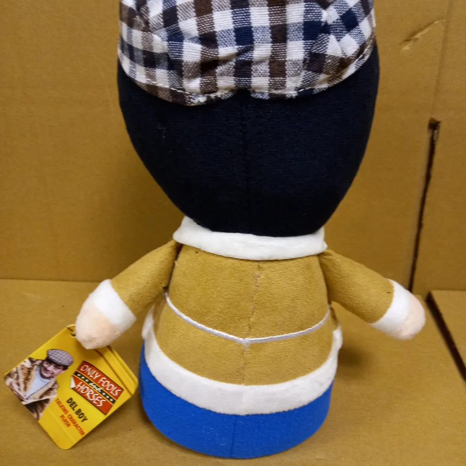 TALKING DEL PLUSH  RRP £12.99