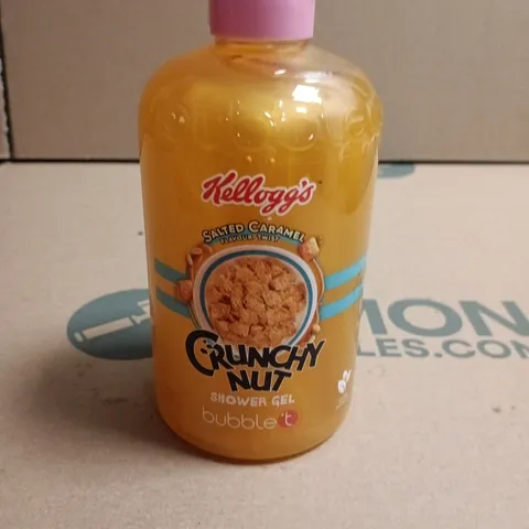 BUBBLE T KELLOGG'S CRUNCHY NUT SHOWER GEL – SALTED CARAMEL FLAVOUR, NOVELTY BOTTLE