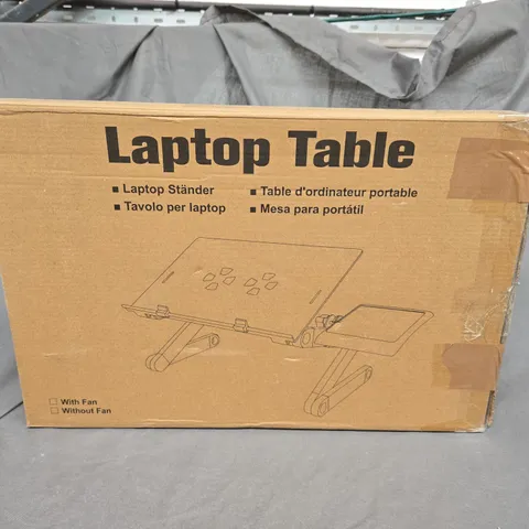 BOXED LAPTOP TABLE