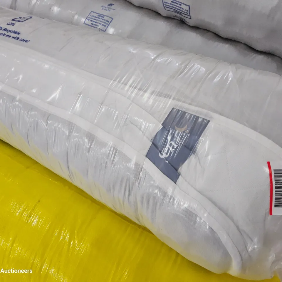 QUALITY BAGGED 4'6" DOUBLE SERENITY HYBRID POCKET SPRUNG AND MEMORY FOAM MATTRESS