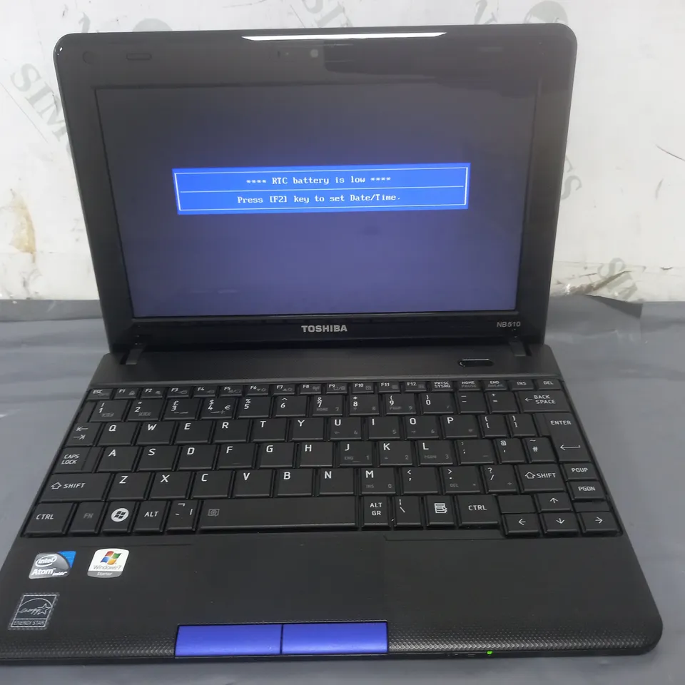 TOSHIBA NB510 10 INCH ATOM N2600 1.60GHZ