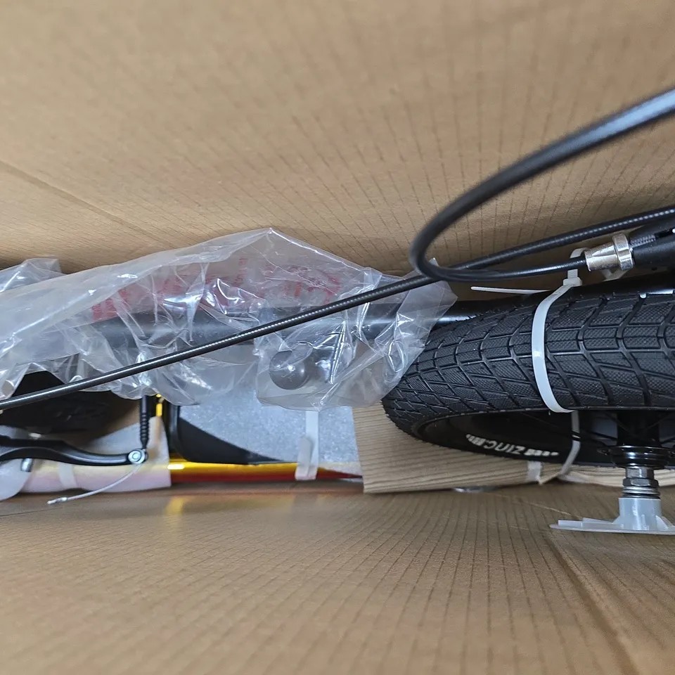 BOXED ZINC 12 INCH BMX SCOOTER IN NEOCHROME - COLLECTION ONLY RRP £149.99