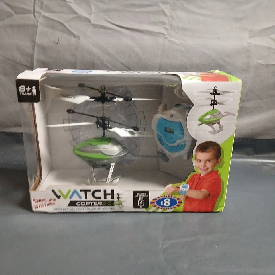 BOXED WATCH COPTER 2.0 WRIST CONTROLLEDE HELICOPTER