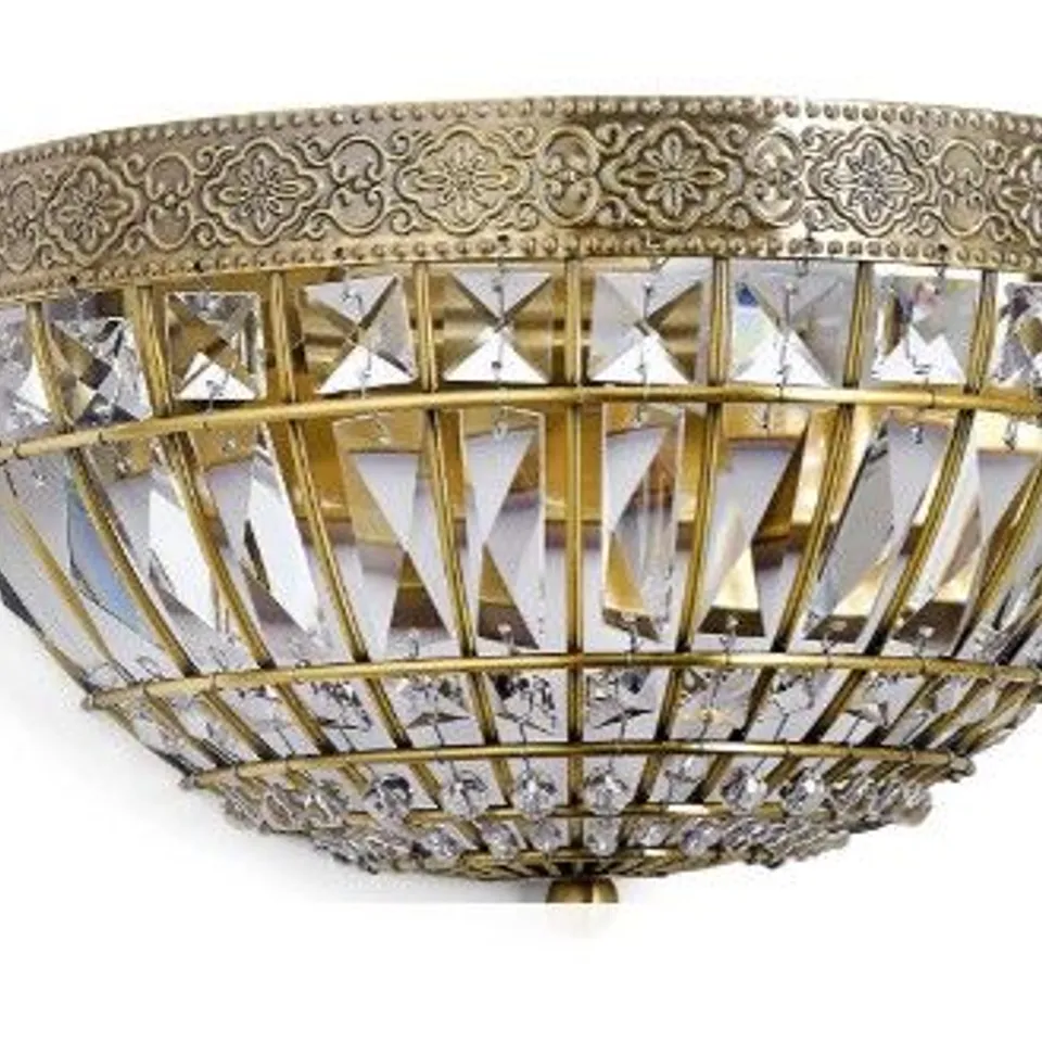 M&S HOME GEM BALL FLUSH WALL LIGHT