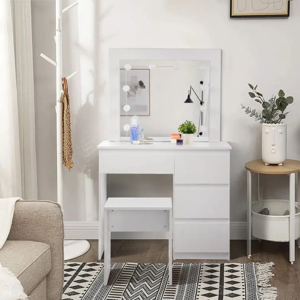 BOXED HARTINA DRESSING TABLE WITH MIRROR (1 BOX)