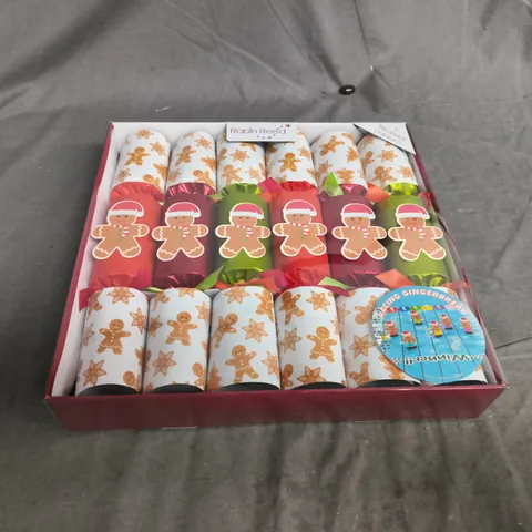 ROBIN REED CHRISTMAS CRACKERS GIFT BOX 