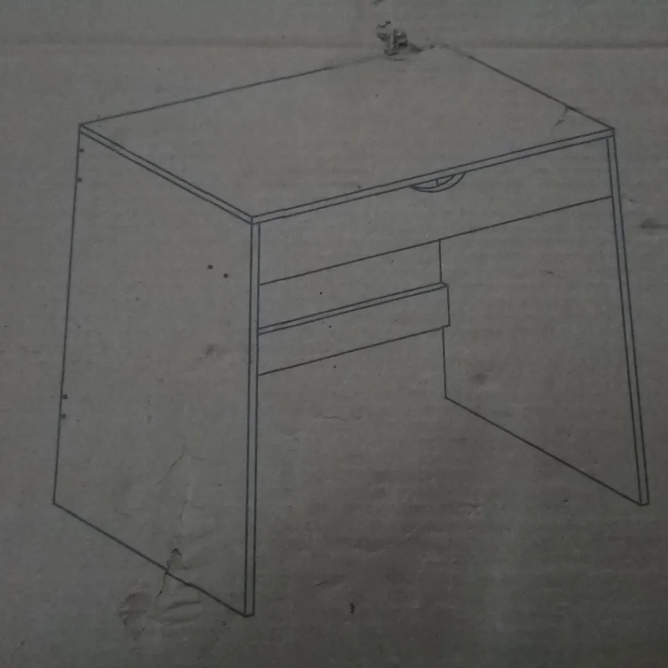 BOXED WILMA 75CM W RECTANGULAR WRITING DESK (1 BOX)