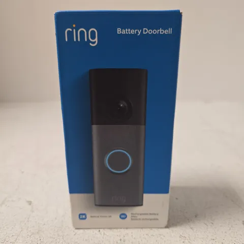 RING BATTERY DOORBELL – BOXED