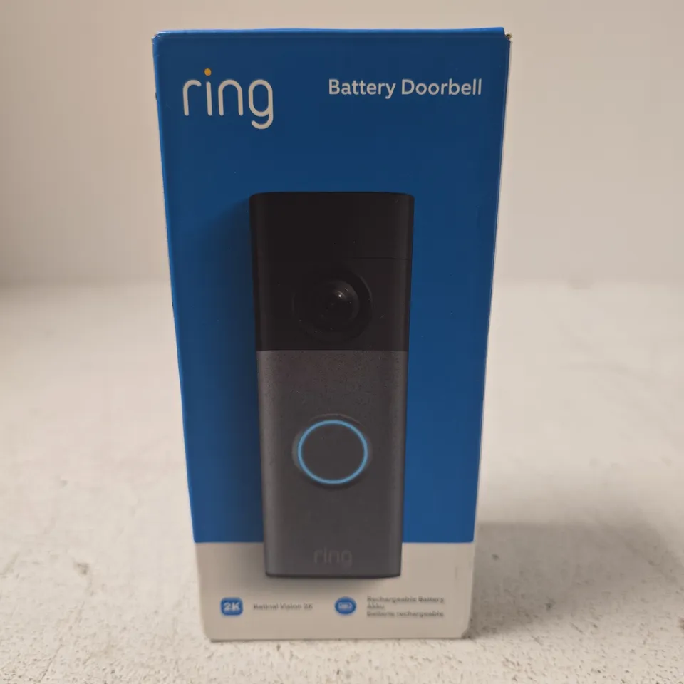 RING BATTERY DOORBELL – BOXED