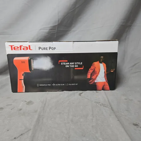 TEFAL PURE POP HANDHELD GARMENT STEAMER – BOXED