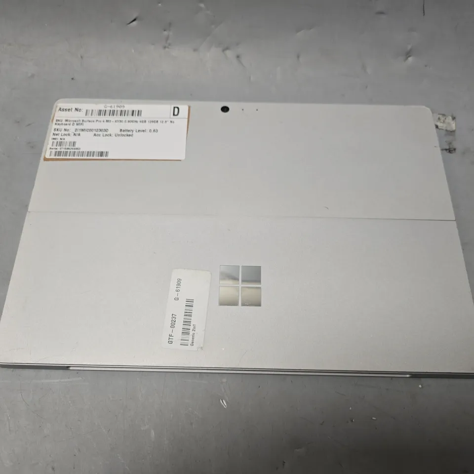 MICROSOFT SURFACE PRO 4 