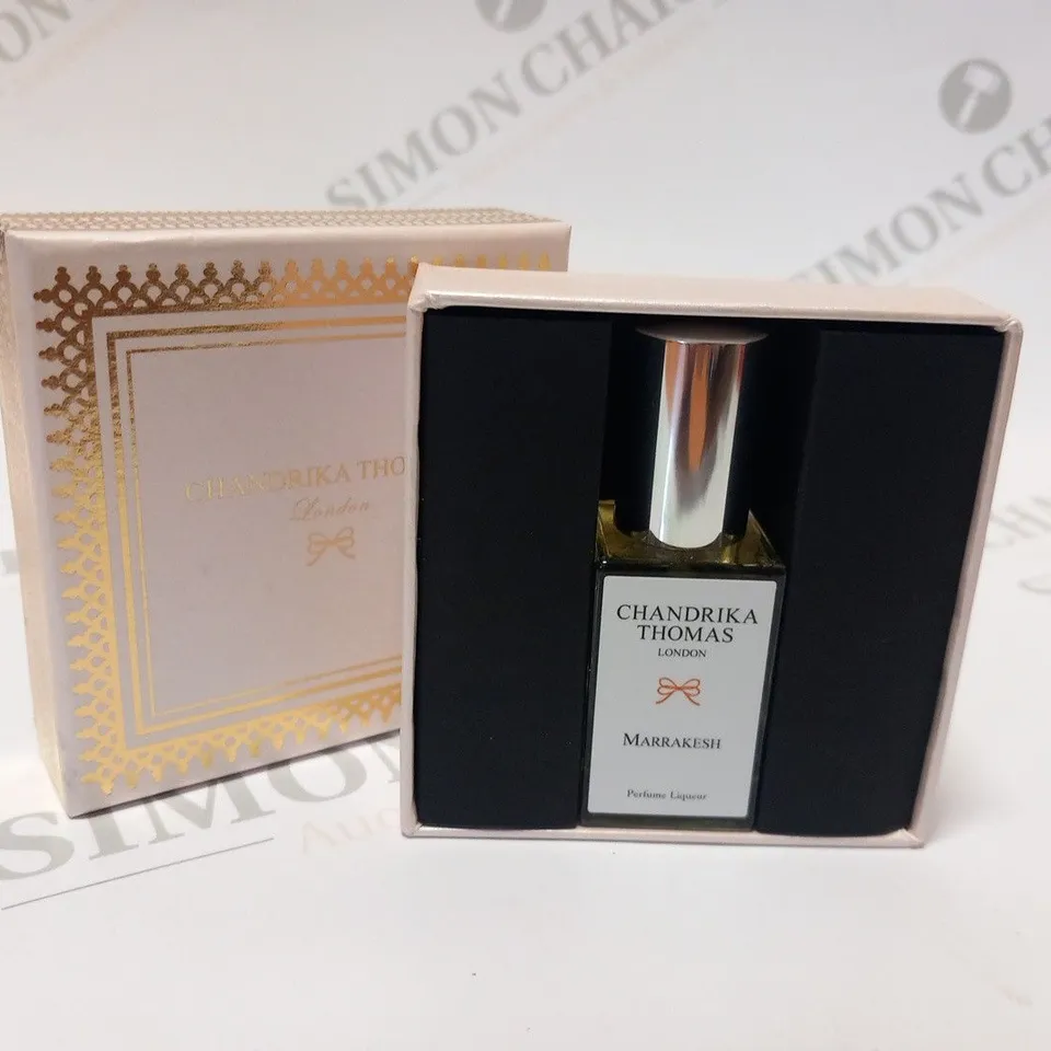 BOXED CHANDRIKA THOMAS LONDON MARRAKESH PERFUME LIQUER 15ML