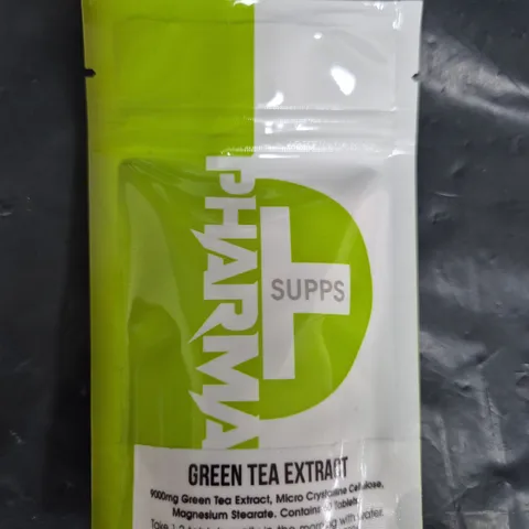 BOX OF APPROXIMATELY 55 PACKS OF PHARMA SUPPS TABLETS - GREEN TEA EXTRACT (60 TABLETS PER PACK)