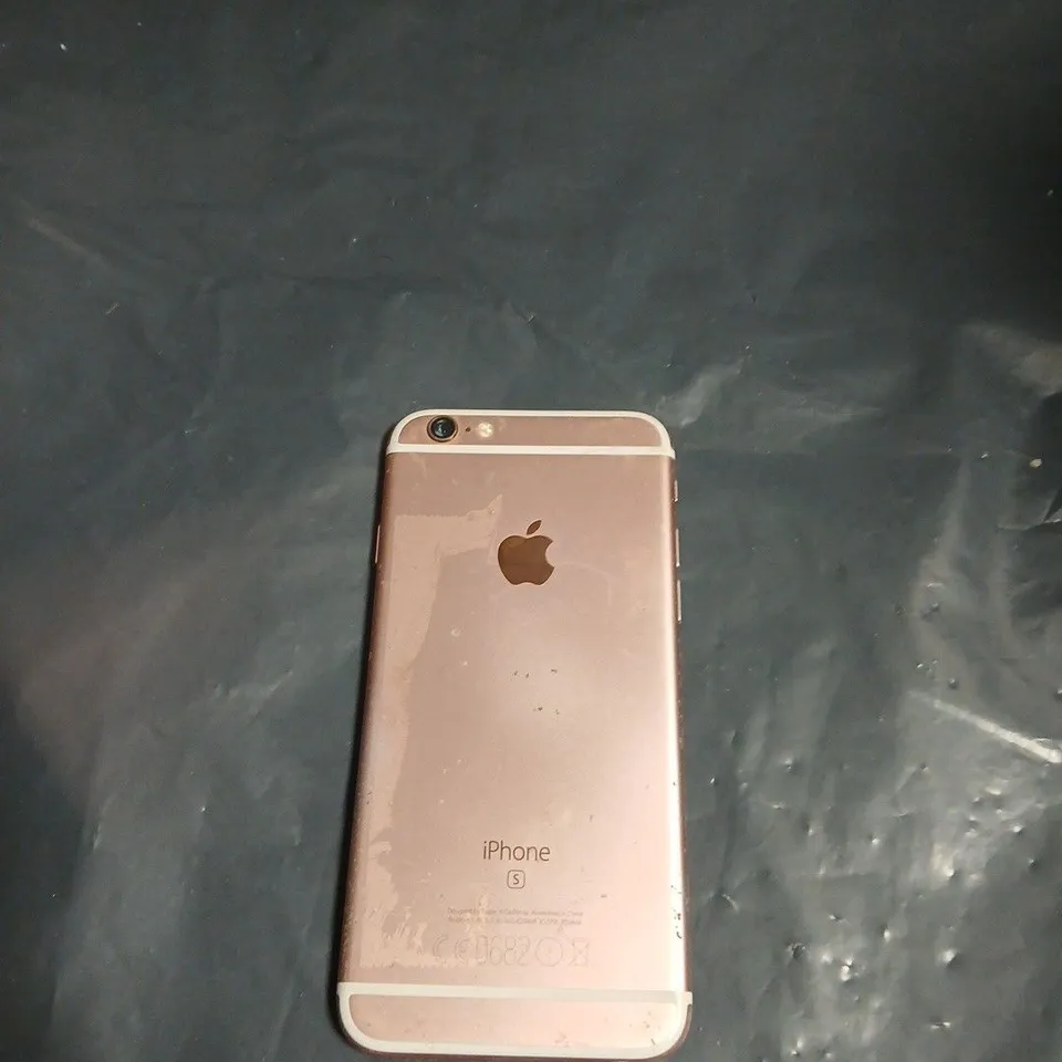APPLE IPHONE (ROSE GOLD) –  CRACKED SCREEN 