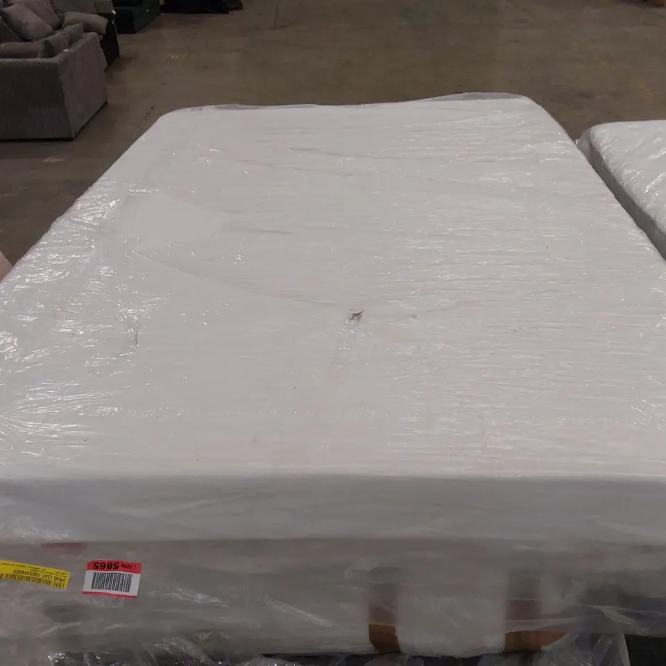 QUALITY BAGGED 4'6" AERNE 15cm DEEP MEMORY FOAM MATTRESS 