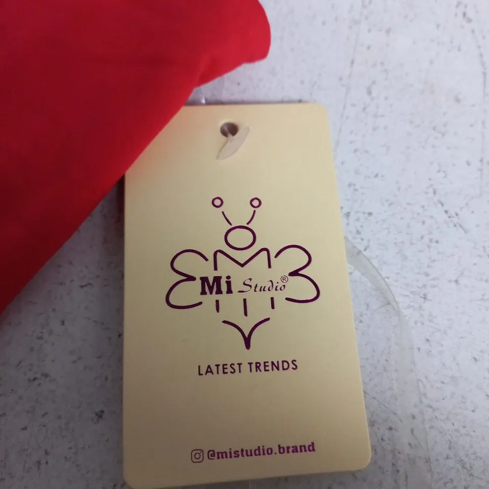 MI STUDIO RED SLEEVELESS TANK TOP – WOMEN'S TOP