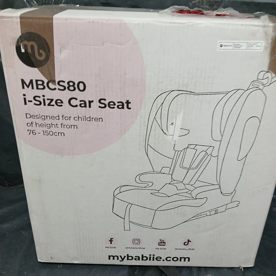 MYBABIIE MBCS80 TODDLER TO BOOSTER CAR SEAT 