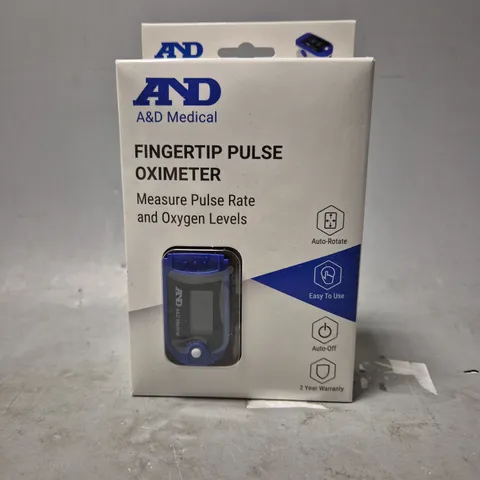 BOXED AND MEDICAL FINGERTIP PULSE OXIMETER 