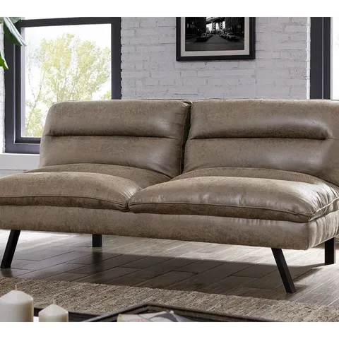 BOXED STEYNING CLIC CLAC SOFA BED - GREY (1 BOX)