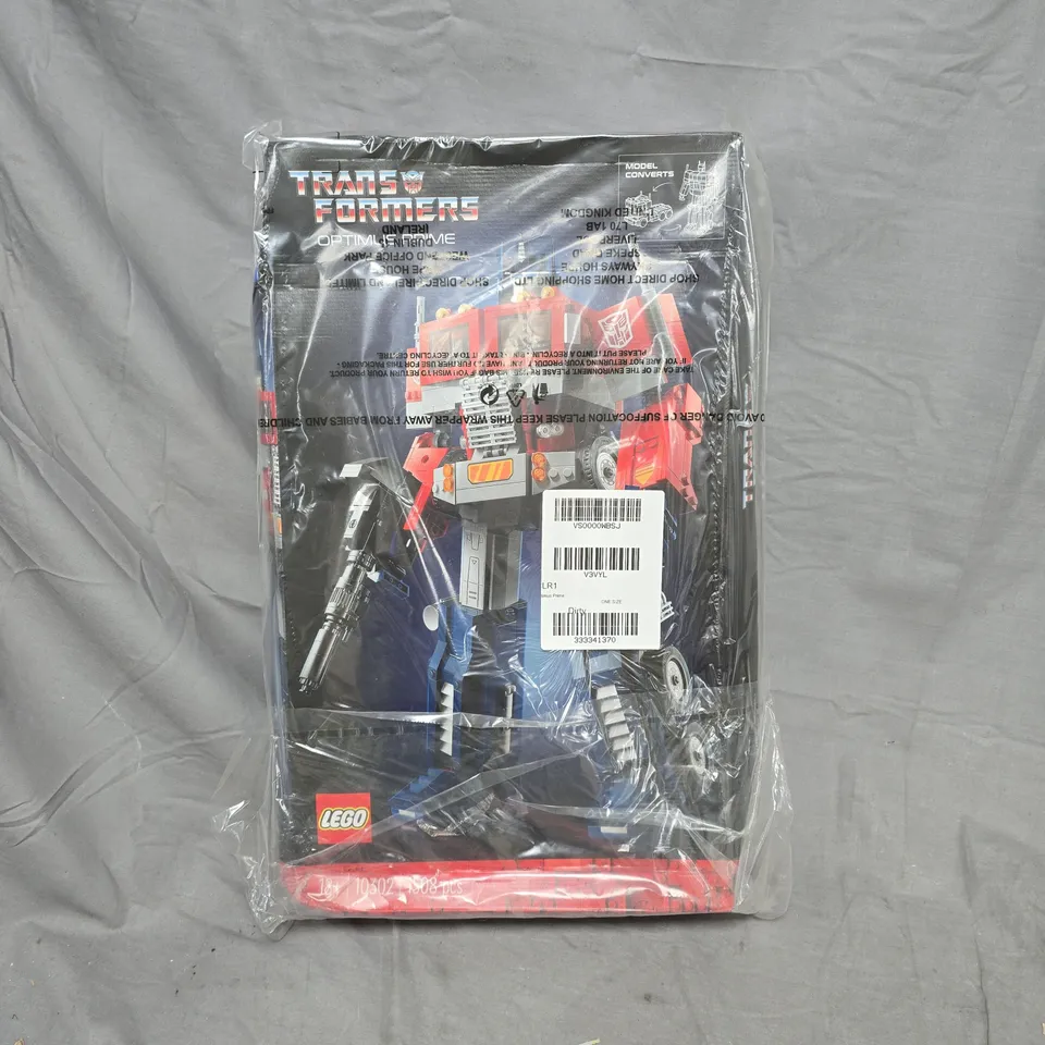 BOXED LEGO TRANSFORMERS OPTIMUS PRIME 10302