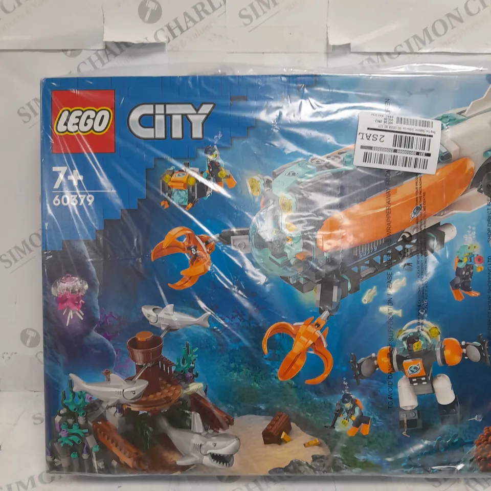 BOXED LEGO CITY 60379 DEEP SEA EXPLORER SUBMARINE