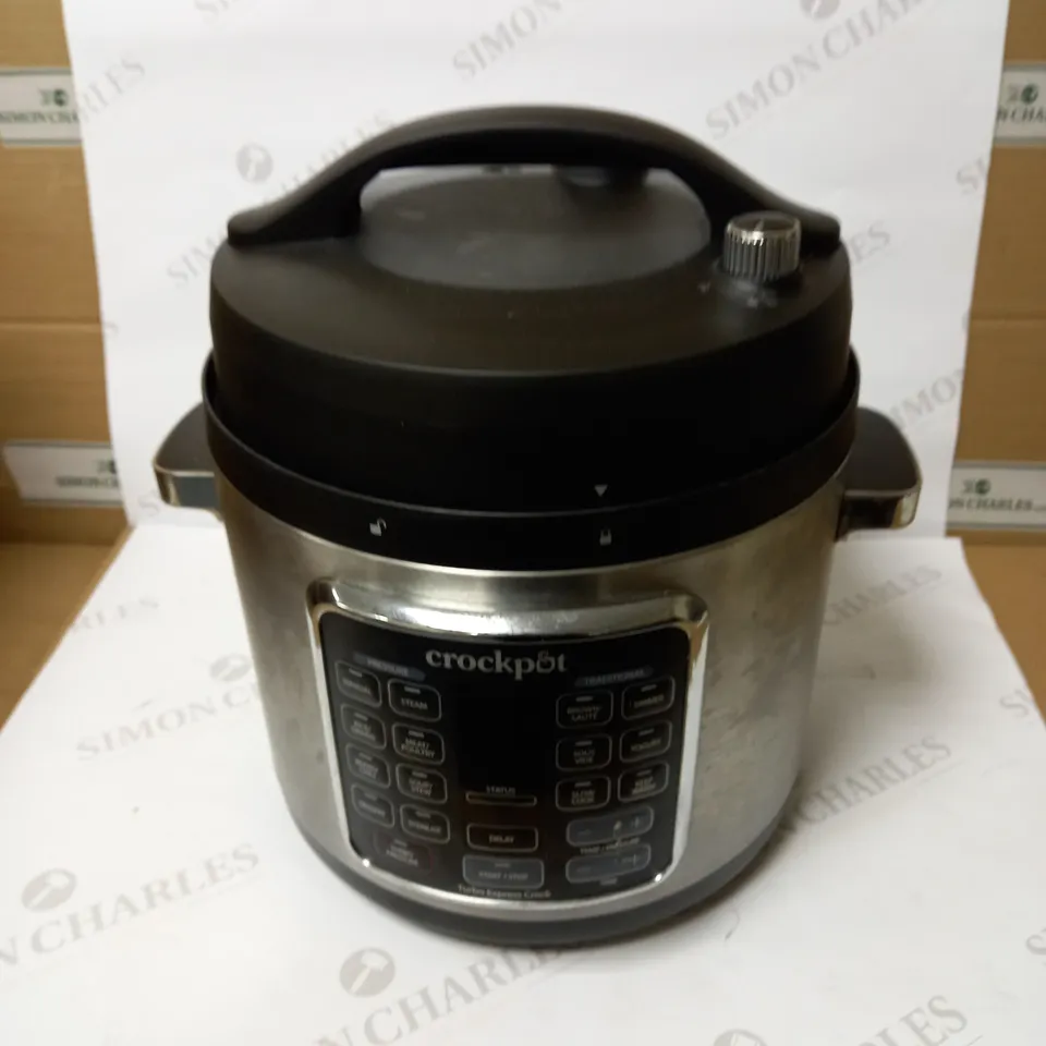 CROCKPOT TURBO EXPRESS PRESSURE MULTICOOKER