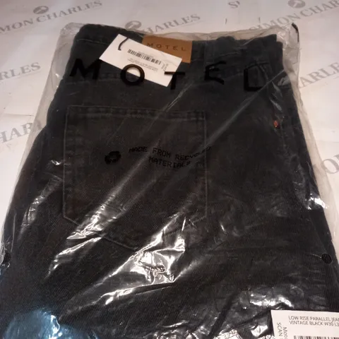 MOTEL BLACK DENIM JEANS SIZE 30/34