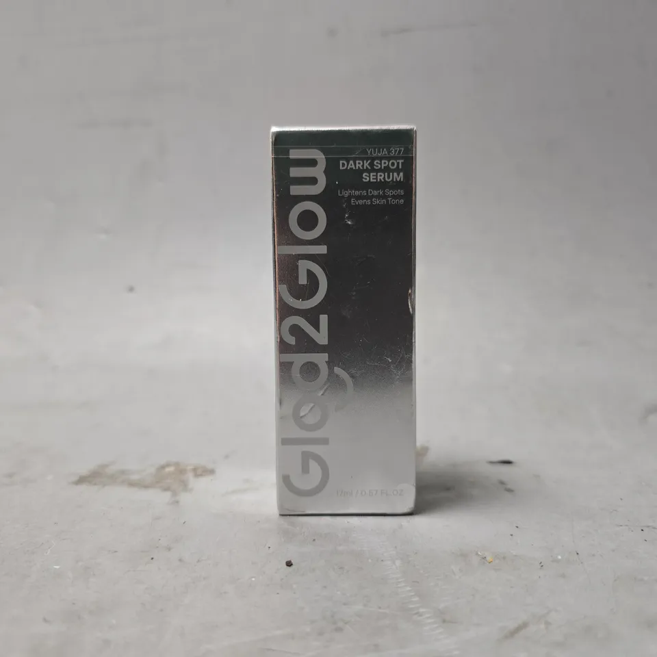 SEALED GLAD2GLOW YUJA 377 DARK SPOT SERUM 17ML