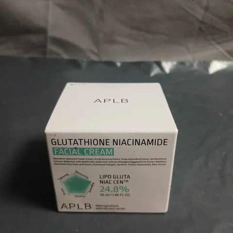 APLB GLUTATHIONE NIACINAMIDE FACIAL CREAM – 55 ML, BOXED