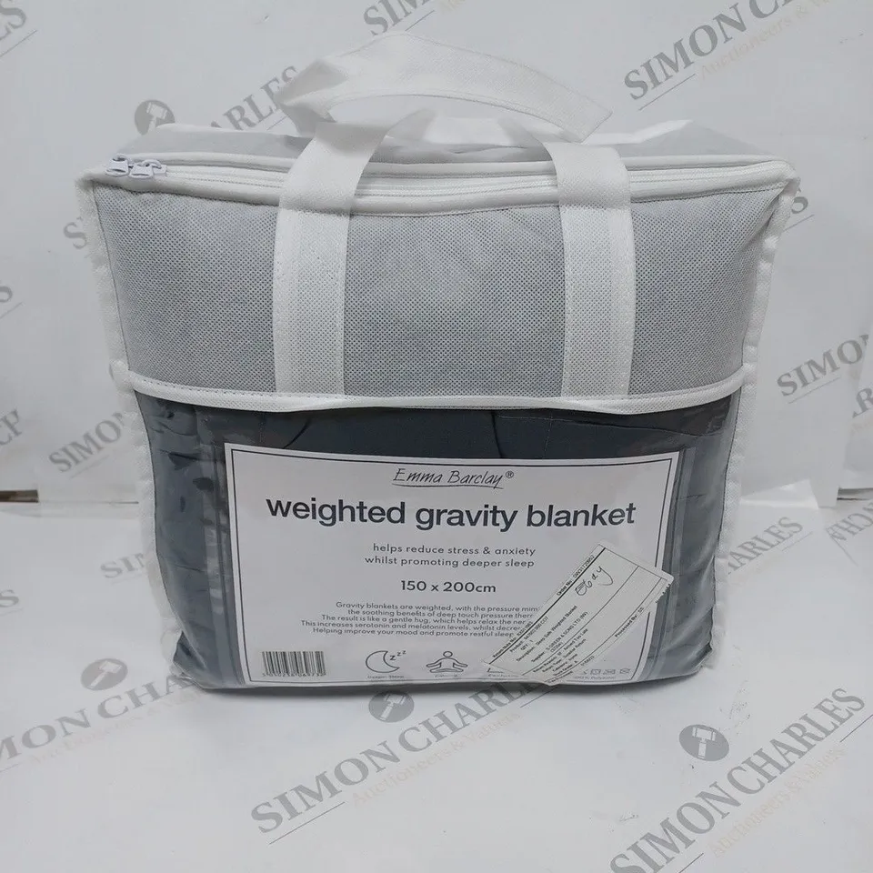 EMMA BARCLAY WEIGHTED GRAVITY BLANKET - 150 X 200CM 6.8KG