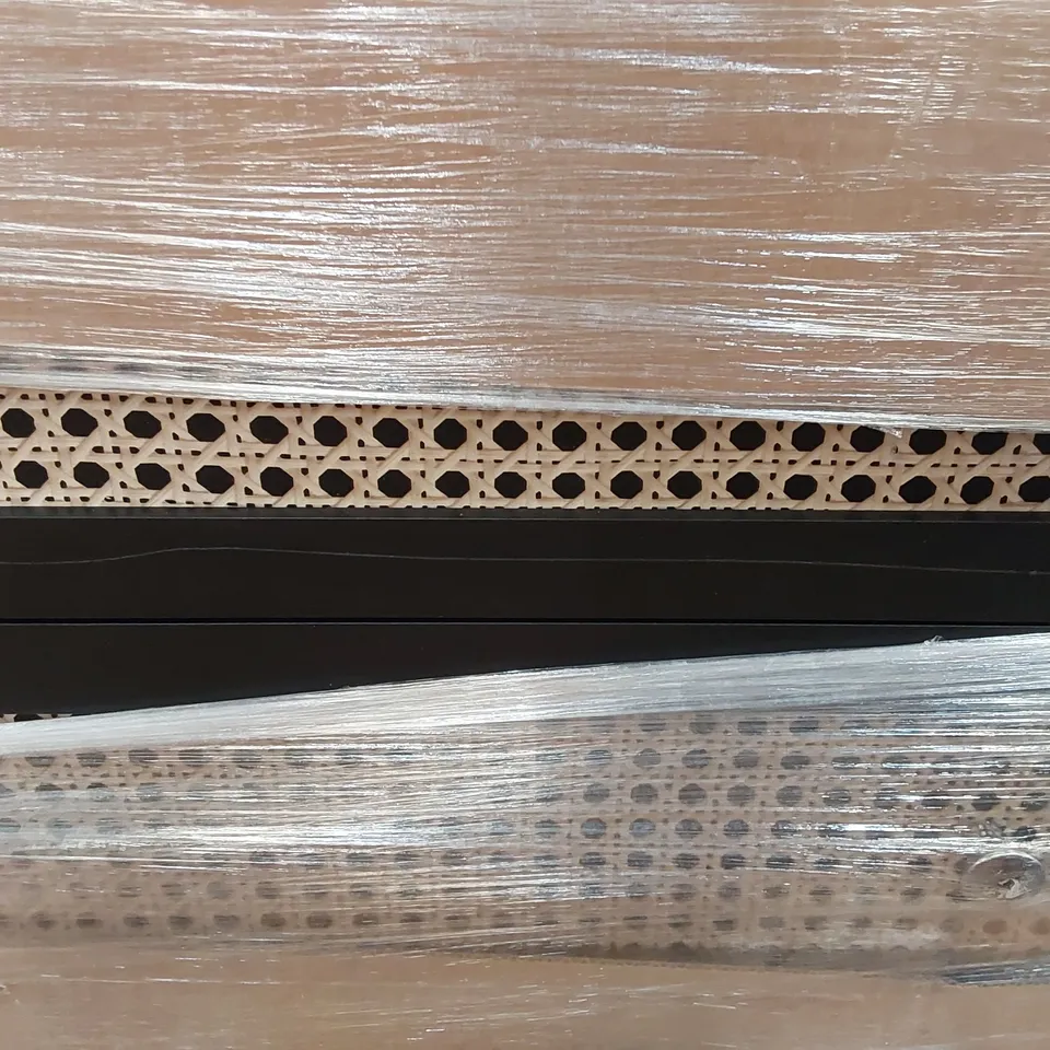 WRAPPED ALCALDE 5-DRAWER CHEST OF DRAWERS - BLACK (1 ITEM)