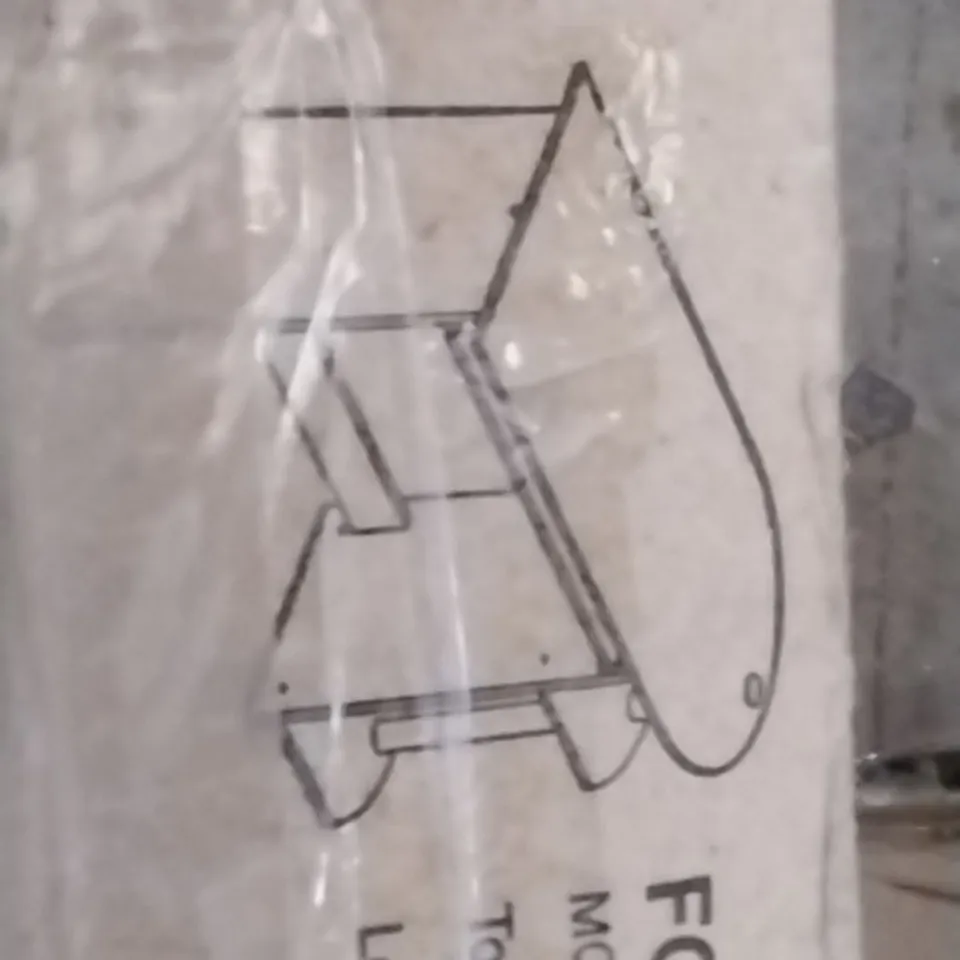 BOXED SIMPLISTIC DESK IN ESPRESSO / BLACK 