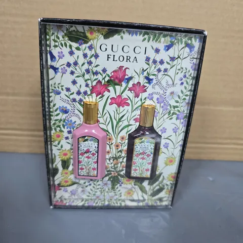 BOXED GUCCI FLORA 5ML GIFT SET