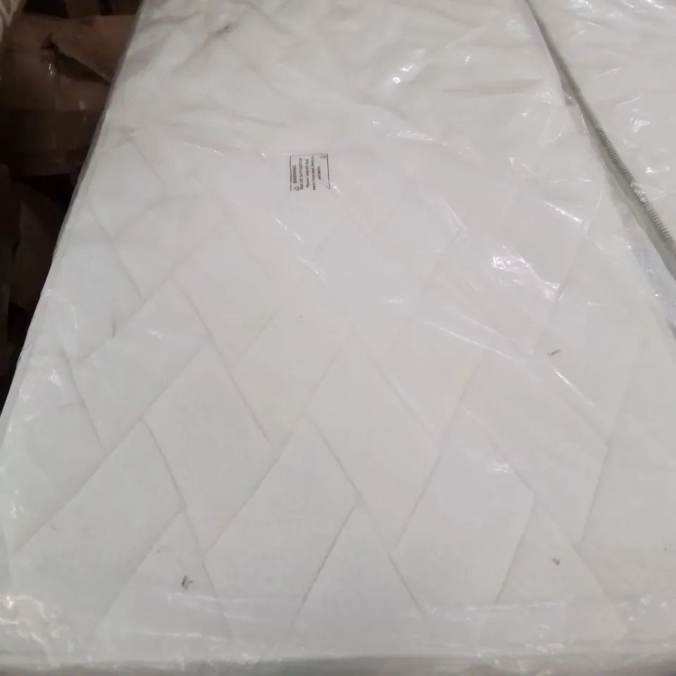 QUALITY BAGGED SILENTNIGHT OPEN COIL SINGLE MATTRESS 