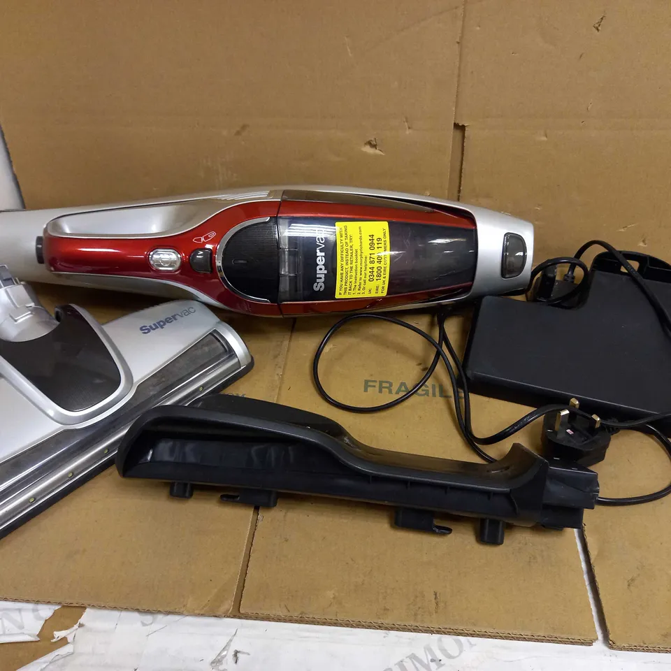MORPHY RICHARDS SUPERVAC CORDLESS BAGLESS UPRIGHT VACUUM CLEANER