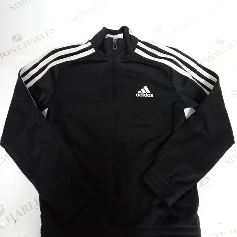 ADIAS LOGO ZIPPED JACKET SIZE 7-8 YEARS
