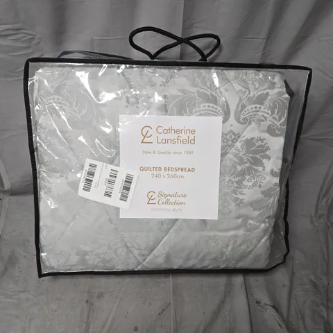 CATHERINE LANSFIELD QUILTED BEDSPREAD - 240 X 260CM