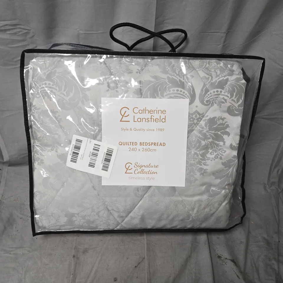 CATHERINE LANSFIELD QUILTED BEDSPREAD - 240 X 260CM