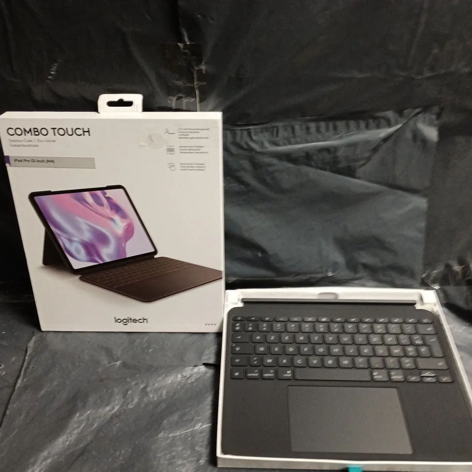 LOGITECH COMBO TOUCH KEYBOARD CASE FOR IPAD PRO 13-INCH – BLACK NON UK KEYBOARD