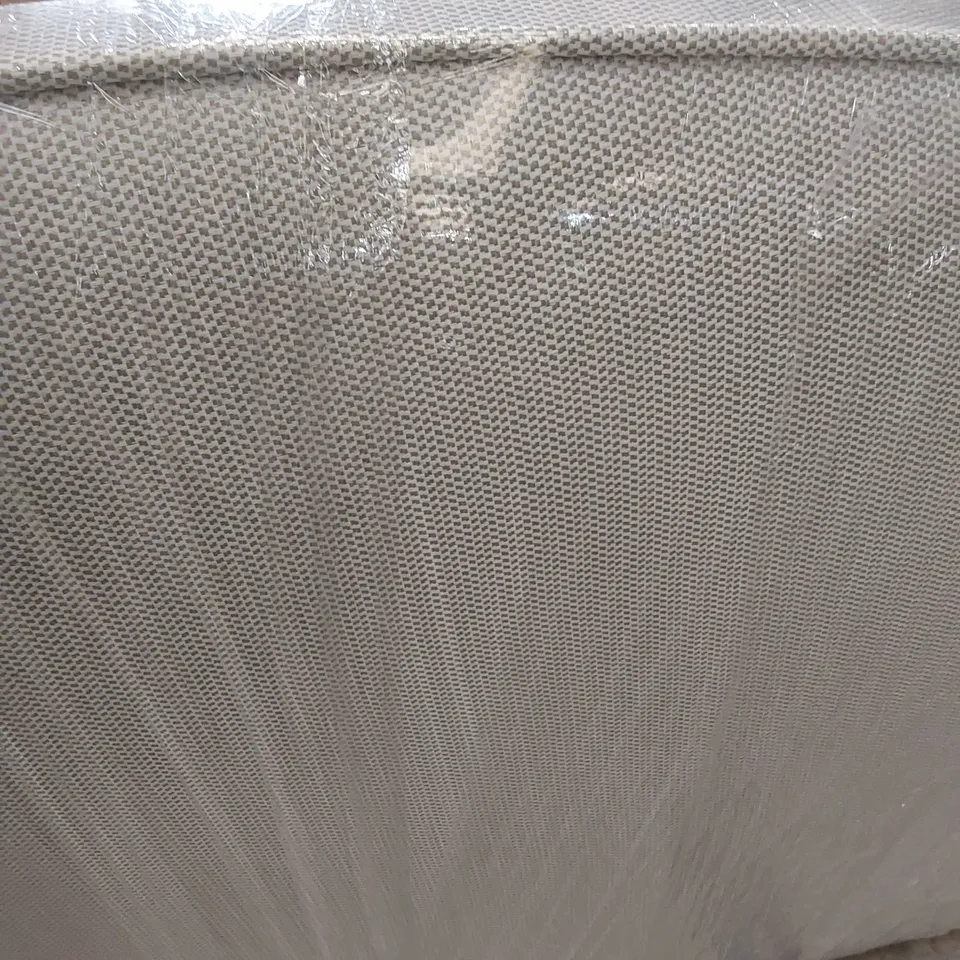 BAGGED DESIGNER 135cm DOUBLE SIZE FABRIC UPHOLSTERED HEADBOARD 