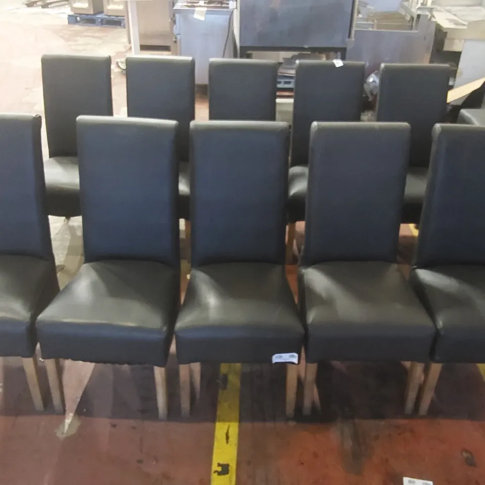 10x UPHOLSTERED RESTAURANT DINING CHAIRS - 1 PALLET