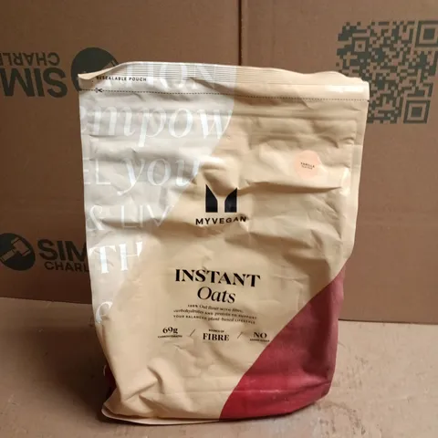 MYVEGAN INSTANT OATS VANILLA (2.5KG)