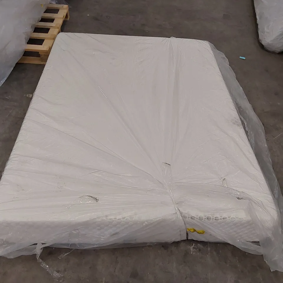 QUALITY BAGGED SILENTNIGHT 4' 6' DOUBLE 7 ZONE MEMORY FOAM MATTRESS 