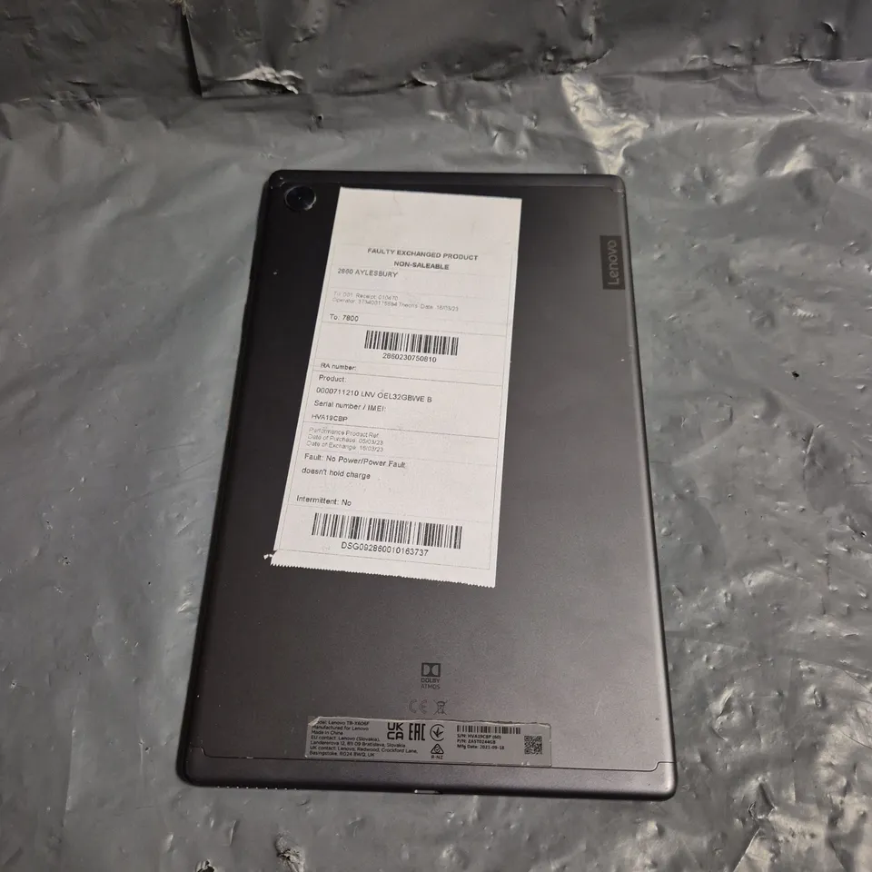 LENOVO TAB M10 