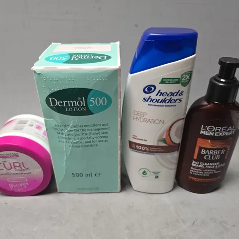 APPROXIMATELY 12 ASSORTED HEALTH & BEAUTY ITEMS TO INCLUDE - HEAD & SHOULDERS SHAMPOO , L'OREAL BARBER CLUB ETC