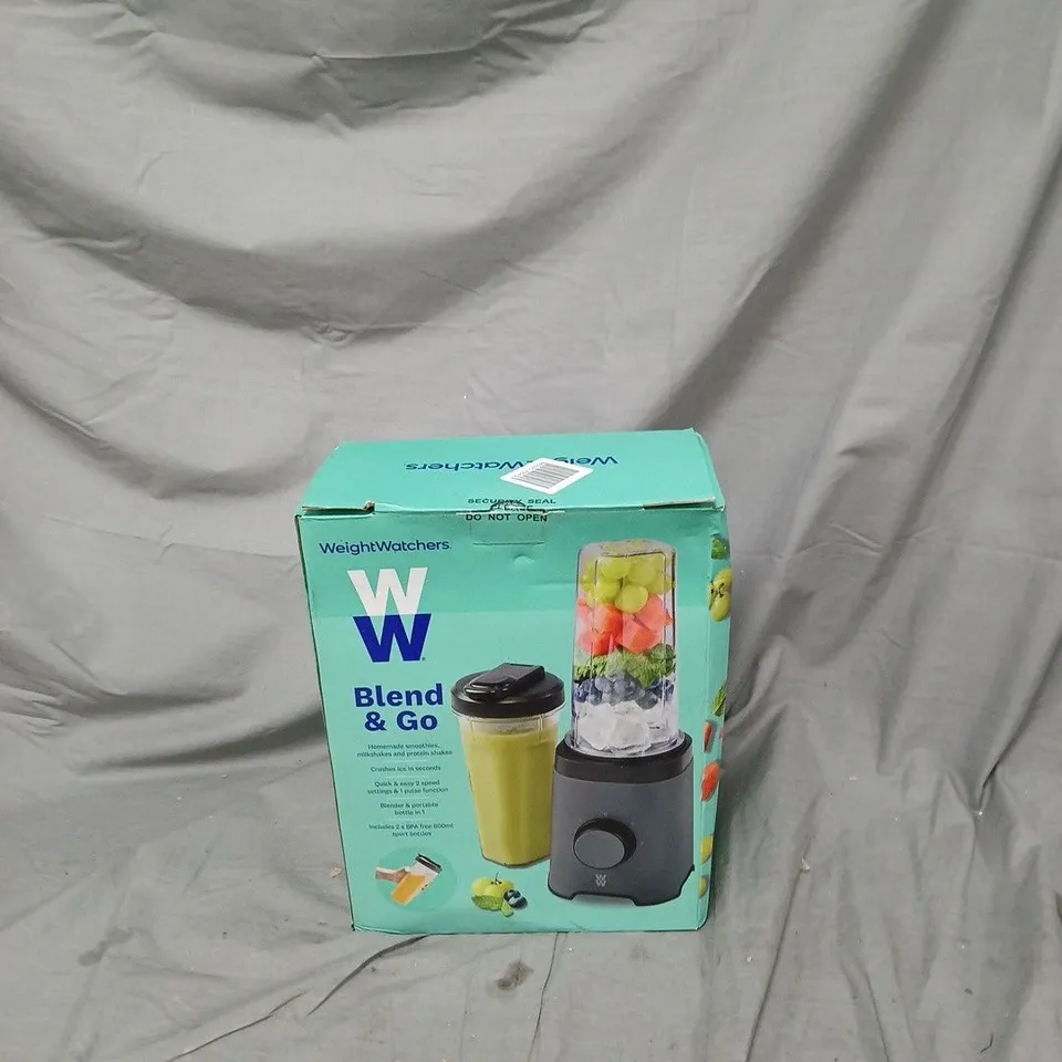 WEIGHTWATCHERS BLEND & GO PERSONAL BLENDER – BOXED